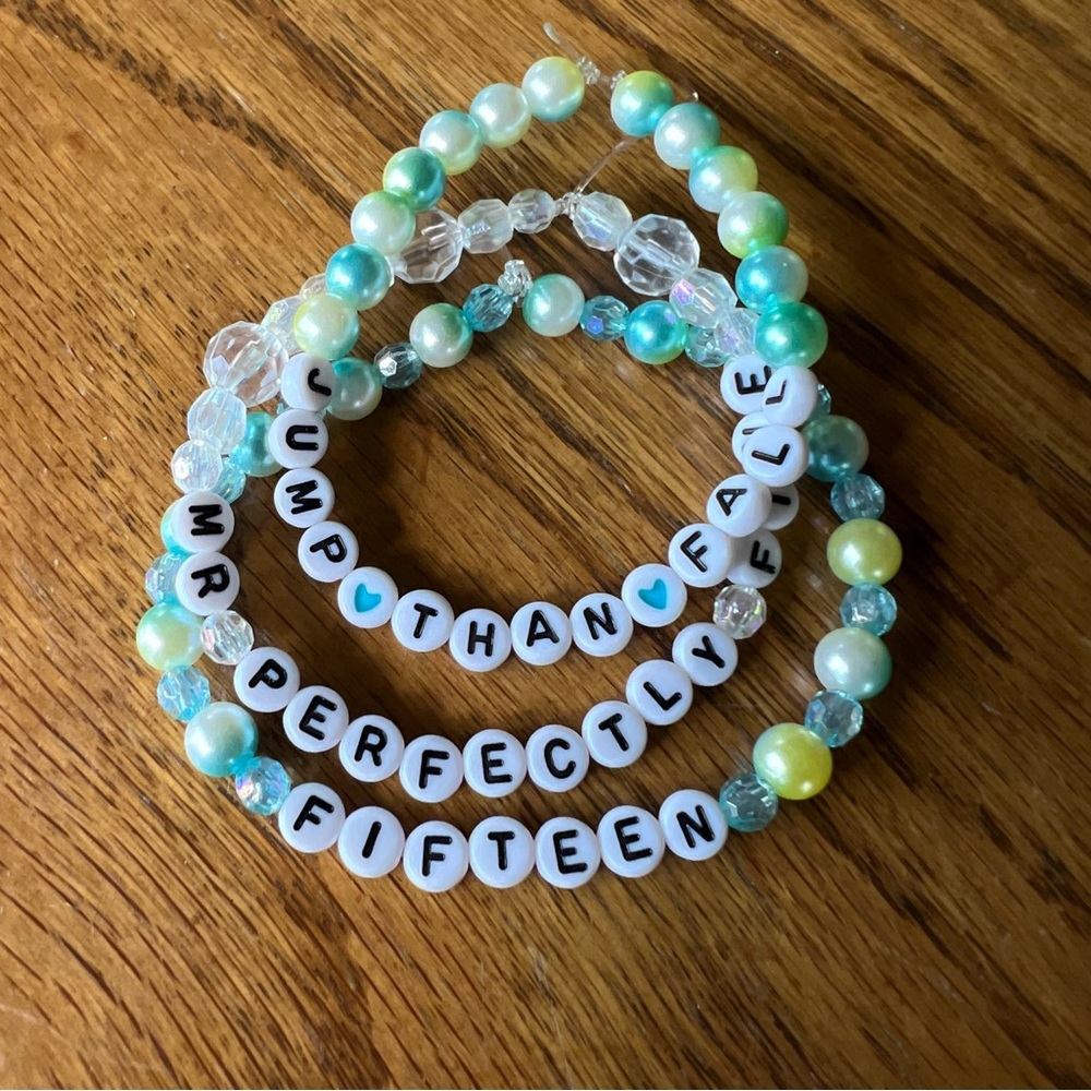 3 Taylor Swift Fearless Album Friendship Bracelets for ERAS Tour